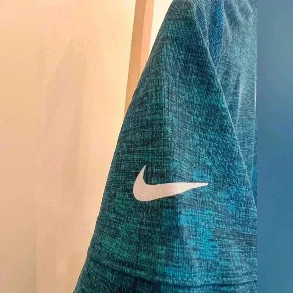 Nike Golf Women's Dri-FIT Crosshatch Polo Blue Size S Short Sleeve - Picture 7 of 9